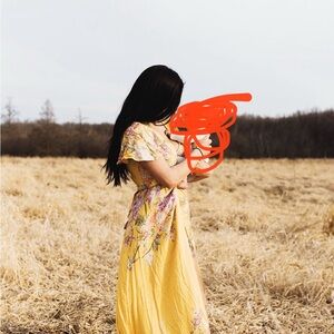 Spell Floral Yellow Maxi Dress